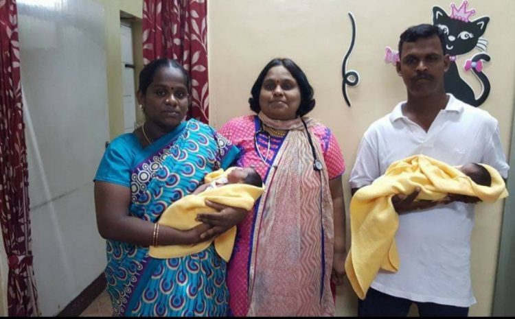 TWINS -DELIVERED AFTER WEIGHT LOSS & TREATMENT